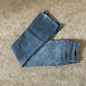 Super soft stretchy kick flair Jean.